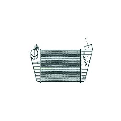 Intercooler per AUDI A3 dal 1996 al 2000 Codice OEM 1J0145805D