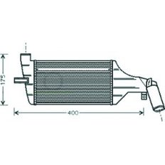 Intercooler per OPEL ZAFIRA dal 1998 al 2005