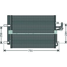 Condensatore per FORD MONDEO dal 2007 al 2010