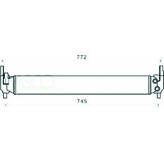 Radiatore acqua supplementare per SKODA ROOMSTER dal 2010 al 2015