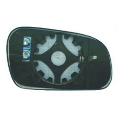 Piastra specchio retrovisore per VOLKSWAGEN FOX dal 2004 al 2011 lato sinistro guidatore