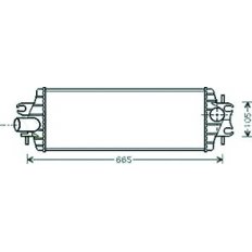 Intercooler per NISSAN PRIMASTAR dal 2002 al 2006