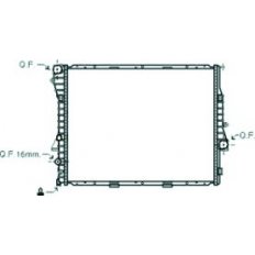 Radiatore acqua per BMW X5 E53 dal 1999 al 2003