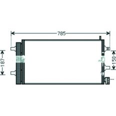 Condensatore per AUDI A6 dal 2011 al 2014