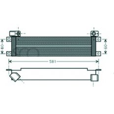 Radiatore olio per RENAULT LAGUNA dal 1998 al 2000