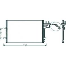 Condensatore per FORD FOCUS dal 2001 al 2004