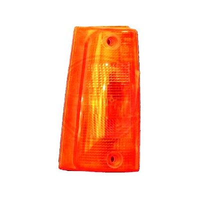 Plastica fanale anteriore arancio per FIAT PANDA dal 1986 al 2003 lato sinistro guidatore Codice OEM 9940595