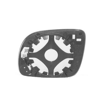 Piastra specchio retrovisore termica 06-03-09-10 per SEAT ALHAMBRA dal 2000 al 2010 lato destro passeggero Codice OEM 1K0857522