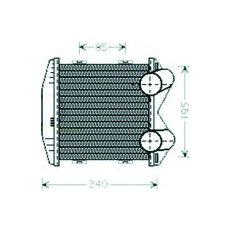 Intercooler per SMART FORTWO dal 1998 al 2002