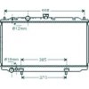 Radiatore acqua per NISSAN PRIMERA P12 dal 2002 al 2008