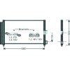 Condensatore per FIAT DOBLO' dal 2005 al 2009