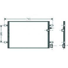 Condensatore per AUDI A6 dal 2004 al 2008