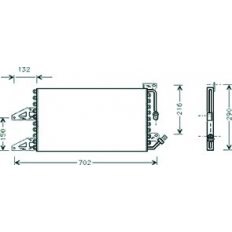 Condensatore per LANCIA Y dal 2000 al 2003