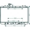 Radiatore acqua per SUZUKI SX4 dal 2006 al 2010