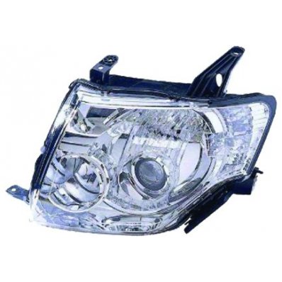 Proiettore per MITSUBISHI PAJERO dal 2006 al 2015 lato sinistro guidatore Codice OEM 8301A893