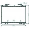 Radiatore acqua per KIA SORENTO dal 2002 al 2006