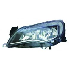 Proiettore cromato DRL led per OPEL ASTRA J dal 2009 al 2012 lato destro passeggero