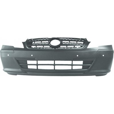 Paraurto anteriore nero con fori sensore mod. Vito per MERCEDES-BENZ VITO dal 2010 al 2014 Codice OEM A63988513259B51