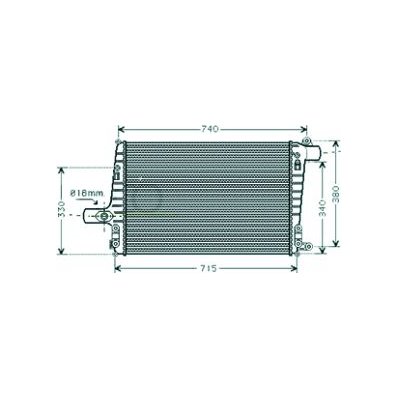 Intercooler per AUDI A6 dal 1997 al 2001 Codice OEM 4B0145805F