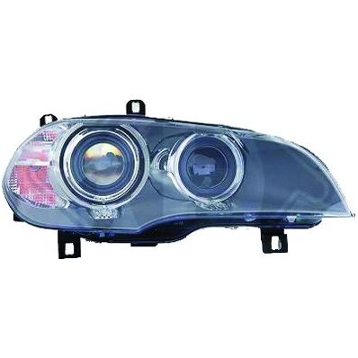 Proiettore xenon per BMW X5 E70N dal 2010 al 2013 lato destro passeggero Codice OEM 710815030016