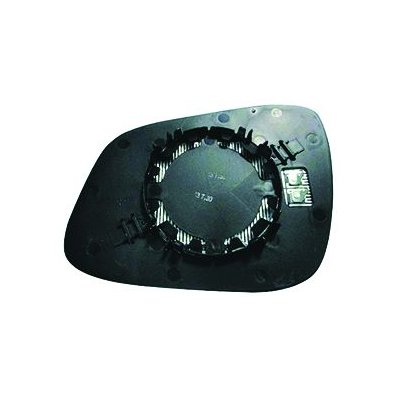 Piastra specchio retrovisore termica per CHEVROLET - DAEWOO SPARK dal 2010 al 2012 lato sinistro guidatore Codice OEM 94564035