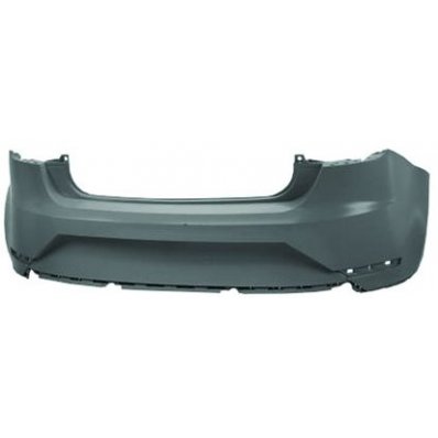 Paraurto posteriore verniciabile 5 porte per SEAT IBIZA dal 2012 al 2017 Codice OEM 6J4807421EGRU