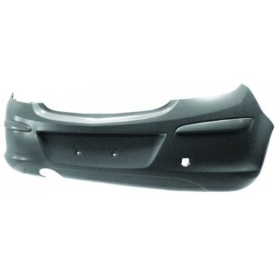 Paraurto posteriore verniciabile 5 porte Sport - GSI per OPEL CORSA D dal 2006 al 2010 Codice OEM 1404243/13242158