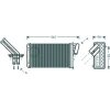 Scambiatore di calore per RENAULT LAGUNA dal 1994 al 1998