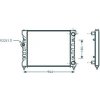 Radiatore acqua per VOLKSWAGEN POLO dal 1994 al 2004