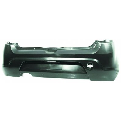 Paraurto posteriore nero per DACIA SANDERO dal 2008 al 2012 Codice OEM 8200740846