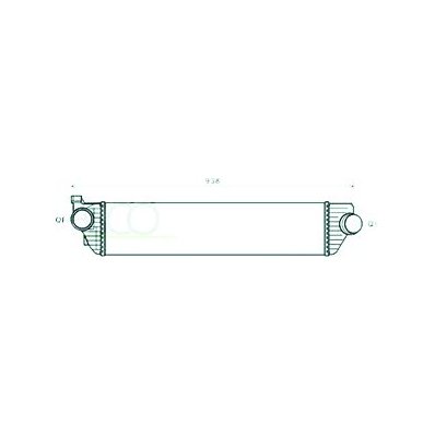 Intercooler per OPEL MOVANO dal 2010 Codice OEM 4420575