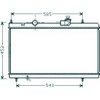 Radiatore acqua per CITROEN C5 dal 2001 al 2004