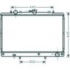 Radiatore acqua per MITSUBISHI PAJERO dal 2000 al 2002