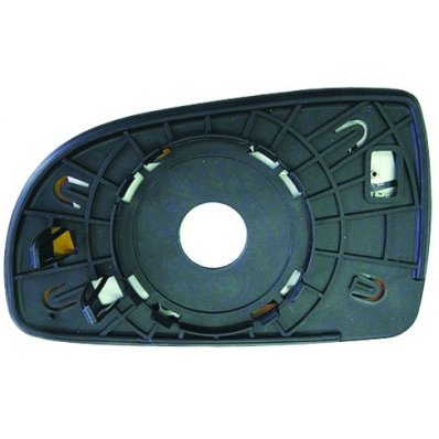 Piastra specchio retrovisore termica per CHEVROLET - DAEWOO AVEO dal 2008 al 2011 lato destro passeggero Codice OEM 96800780