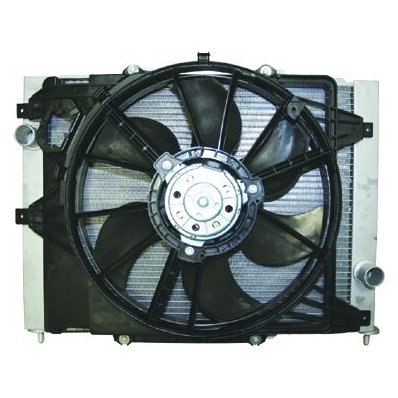 Modulo termico 1.2 - 1.4 - 1.6 bz 1.5 DCI - 1.9 D Rad. 8200116110 Vent. 7701044185 per RENAULT CLIO dal 1998 al 2001