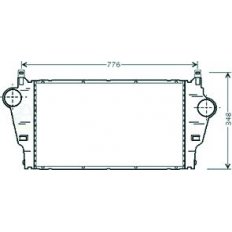 Intercooler per RENAULT LAGUNA dal 2001 al 2005