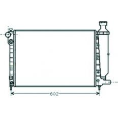 Radiatore acqua per PEUGEOT 106 dal 1991 al 1996