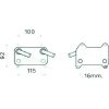 Radiatore olio per VOLVO S40 dal 2000 al 2004