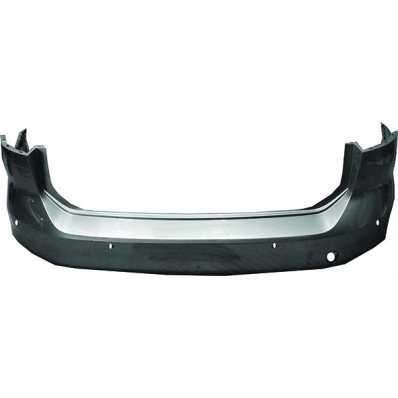 Paraurto posteriore verniciabile SW con fori sensore $mod. Trendline per VOLKSWAGEN PASSAT dal 2014 al 2019 Codice OEM 3G9807417GRU