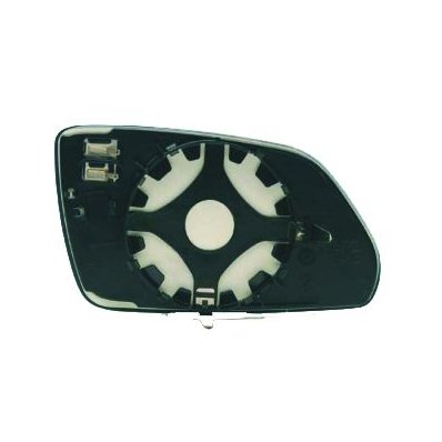 Piastra specchio retrovisore termica per VOLKSWAGEN POLO dal 2005 al 2009 lato sinistro guidatore Codice OEM 6Q0857521F/6Q0857521F