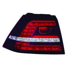 Fanale posteriore esterno led GTI per VOLKSWAGEN GOLF  VII GTI dal 2013 lato destro passeggero