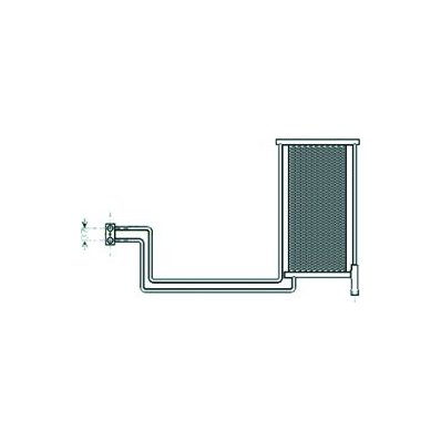 Radiatore olio per BMW 5 E39 dal 1995 al 2000 Codice OEM 17221740798