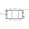 Radiatore acqua per PEUGEOT 309 dal 1986 al 1993
