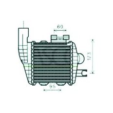 Intercooler per HYUNDAI TUCSON dal 2004 al 2015