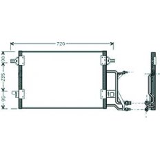 Condensatore per AUDI A6 dal 1997 al 2001