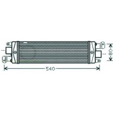 Intercooler per FIAT PALIO dal 1996 al 2001