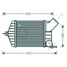 Intercooler per FIAT PUNTO dal 1999 al 2003