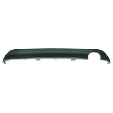 Spoiler paraurto posteriore con foro marmitta per PEUGEOT 208 dal 2012 al 2015 Codice OEM 1607260380