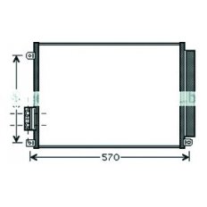 Condensatore per FIAT PANDA dal 2012