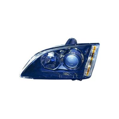 Proiettore afs lenticolare nero per FORD FOCUS dal 2004 al 2008 lato sinistro guidatore Codice OEM 4M5113101RA/1329417